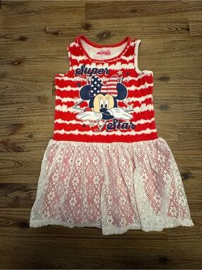 Disney Minnie Mouse 'Super Star' Lace Toddler Dress